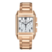 Jaeger LeCoultre watches Jaeger LeCoultre Reverso Squadra Chronograph GMT (PG / Silver / PG)