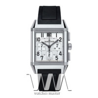 Jaeger LeCoultre watches Jaeger LeCoultre  Reverso Squadra Chronograph GMT (SS / Silver / Rubber)