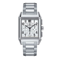 Jaeger LeCoultre Watch Jaeger LeCoultre Reverso Squadra Chronograph GMT (SS / Silver / SS)