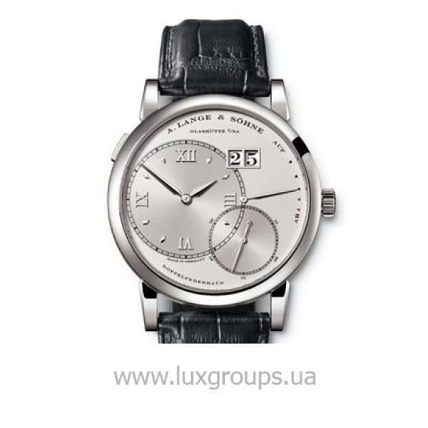 A.Lange and Söhne watches Grande Lange 1 (Platinum / Solid Silver / Leather)