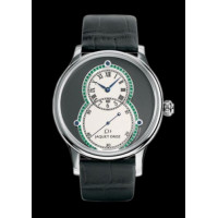 Jaquet Droz Watch Grande Seconde Cerclee Sertie Emeraudes