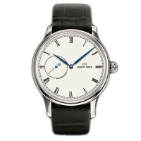 Jaquet Droz Watch Grande Heure Minute Medium Email White