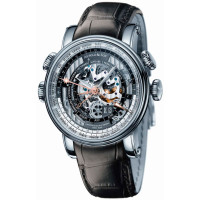Arnold &amp; Son Watch Hornet World Timer Skeleton Limited Edition 50