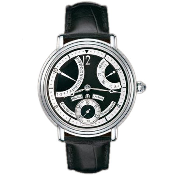 Maurice Lacroix watches Calendrier Retrograde (SS / Black)