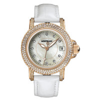 Montblanc watches Sport Sport Lady Red Gold Diamonds