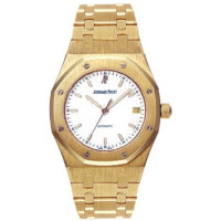 Audemars Piguet watches Royal Oak Date (18kt YG / White)