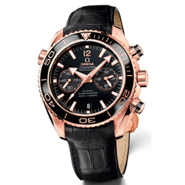 Omega watches Planet Ocean Ceragold