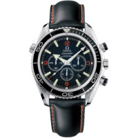 Omega watches Omega  Planet Ocean Chronograph (Steel / Black-Orange / Rubber)