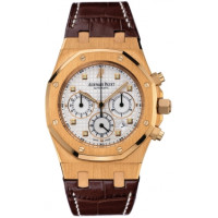 Audemars Piguet watches Royal Oak Chronograph (18kt PG / White)