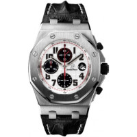 Audemars Piguet watches Steel Royal Oak Offshore Chronograph on Hornback Strap