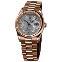 Rolex Watch Day-Date 36mm President Pink Gold - Domed Bezel