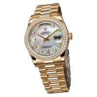 Rolex watches Day-Date President Yellow Gold - Diamond Bezel Rolex watches Day-Date President Yellow Gold - Diamond Bezel