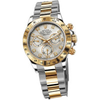 Rolex watches Cosmograph Daytona Steel and Gold Pearl Dial Diamond