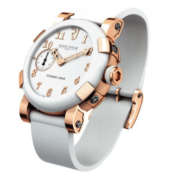 Romain Jerome watches Titanic-Dna Automatic 46 Pink Gold White Ceramic
