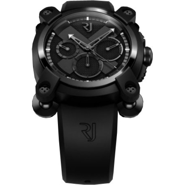 Romain Jerome Watch Moon Invader Black Metal Chronograph Automatic