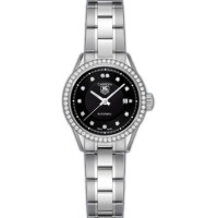 Tag Heuer watches Carrera Automatic Ladies (SS_Diamonds / Black / SS)