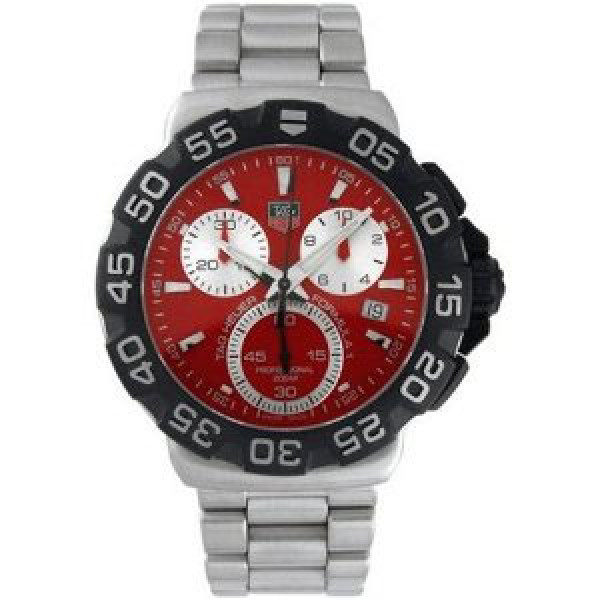 Tag Heuer Watchs Formula 1 Chronograph (SS / Red / SS)