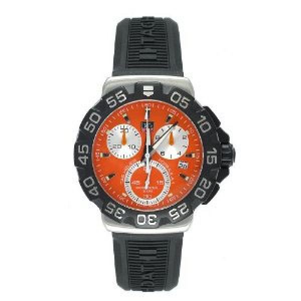 Tag Heuer watches Formula 1 Chronograph (SS / Orange / Rubber)