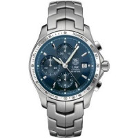 Tag Heuer Watch Link Automatic Chronograph (SS / Blue / SS)