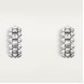 Серьги Clash de Cartier, белое золото