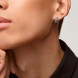 Серьги Clash de Cartier, белое золото