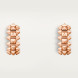 Серьги Clash de Cartier, розовое золото
