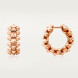 Серьги Clash de Cartier, розовое золото