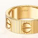 Каблучка Cartier Love, жовте золото