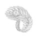 Набор Boucheron Plume de Paon, белое золото, бриллианты