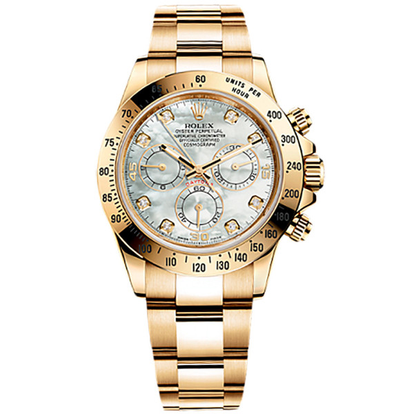 Rolex Cosmograph Daytona Yellow Gold Mother-of-Pearl