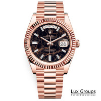 Rolex Day-Date 40 Everose Eisenkiesel Diamond Dial Rolex Day-Date 40 Everose Eisenkiesel Diamond Dial