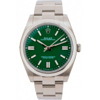 Rolex Oyster Pepetual 41mm Green