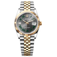 Rolex Datejust 36 Steel YG Slate Jubilee