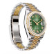 Rolex Datejust 36 Steel YG Diamonds Olive-green Jubilee