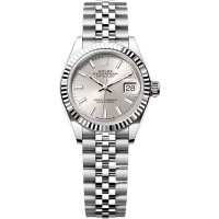 Rolex Lady-Datejust 28 Steel WG Silver Jubilee