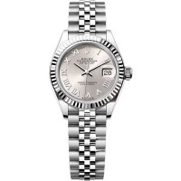 Rolex Lady-Datejust 28 Steel WG Silver Jubilee