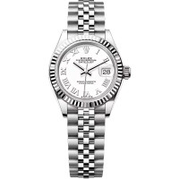 Rolex Lady-Datejust 28 Steel WG White Jubilee