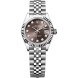 Rolex Lady-Datejust 28 Steel WG Dark Grey Diamond-set dial Jubilee Rolex Lady-Datejust 28 Steel WG Dark Grey Diamond-set dial Jubilee