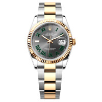 Rolex Datejust 36 Steel YG Slate Oyster
