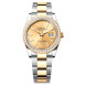 Rolex Datejust 36 Steel YG Diamonds Champagne Oyster