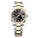 Rolex Datejust 36 Steel YG Diamonds Bright Black Oyster Rolex Datejust 36 Steel YG Diamonds Bright Black Oyster