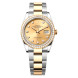 Rolex Datejust 36 Steel YG Diamonds Champagne Oyster