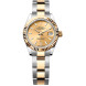 Rolex Lady-Datejust 28 Steel YG Champagne Oyster