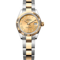 Rolex Lady-Datejust 28 Steel YG Champagne Oyster