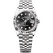 Rolex Datejust 36 Bright Black, Diamond-set Jubilee