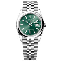 Rolex Datejust 36 Mint Green Jubilee