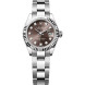 Rolex Lady-Datejust 28 Steel WG Dark grey, Diamond-set dial Oyster Rolex Lady-Datejust 28 Steel WG Dark grey, Diamond-set dial Oyster