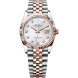 Rolex Datejust 36 Steel Everose Mother-of-pearl Diamond-set Dial Jubilee