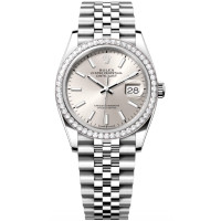 Rolex Datejust 36 Diamonds Silver Jubilee