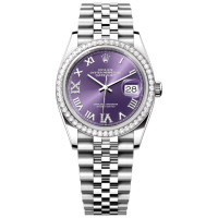 Rolex Datejust 36 Diamonds Aubergine Jubilee